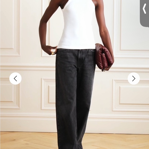 AGOLDE
Bailey ribbed stretch-Lyocell and organic cotton-blend tank - Picture 4 of 6